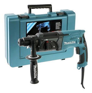 Rotomartillo Makita Hr2470 Azul Con 800w De Potencia 220v Azul