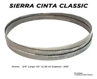 Segueta Sierra Cinta Bimetálica Lenox 3/4 X 93 10/14 Tpi