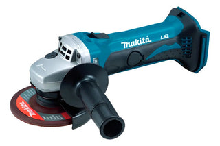 Miniesmeriladora Angular Inalámbrica Makita Dga452z Turquesa