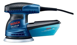Lijadora Excéntrica Bosch Gex 125-1 Ae 250w Disco De Lija Azul