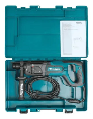 Rotomartillo Electroneumático Makita Hr2475 Con 780w Sds Plus Azul Frecuencia De 60mhz 60 Hz