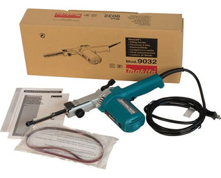 Lijadora Makita De Banda 3/8 X 21 Modelo 9032 500w Azul