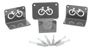 Rack Para Bicicletas Soporte Pared Paquete 2 Piezas