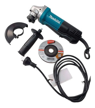 Amoladora Angular Makita 9557hpg 840w 110v Miniesmeril Makit Turquesa