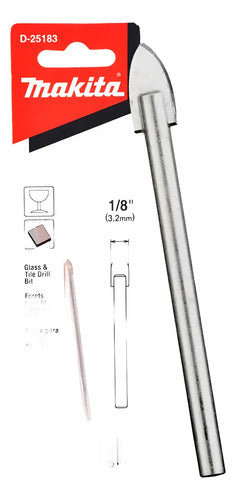 Makita Broca Para Vidrio D-25183 1/8 X 2-1/2
