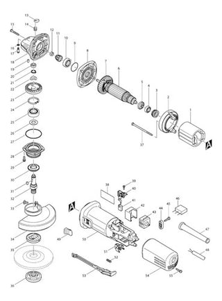 Escobillas De Carbon Para Esmeril Makita 9557hn