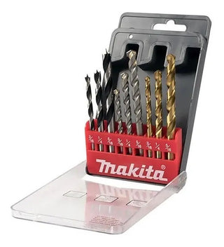 Jgo De Brocas Para Metal Madera Concreto Makita D-16449 9 Pz