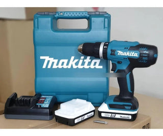 Rotomartillo Makita Atornillador Hp488dwe 18v 2 Bat 1.5 Ah Turquesa